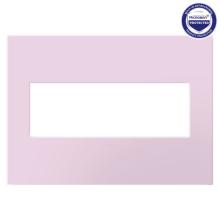  AWP3GRA - Adorne® Rosa Three-Gang Screwless Wall Plate with Microban®