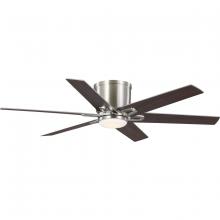  P250099-009-30 - Bexar Collection 54 in. Six Blade Modern Farmhouse Ceiling Fan with Integrated LED Light