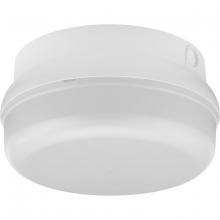  P550114-028-30 - Hard Nox Collection White 9" Round Flush Mount Light