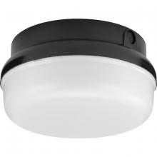  P550114-031-30 - Hard Nox Collection Black  9" Round Flush Mount Light