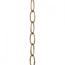  P8758-163 - Accessory Chain - 48-inch of 9 Gauge Chain in Vintage Brass