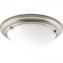  P3561-09 - Eclipse Collection Two-Light 15-1/4" Close-to-Ceiling