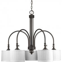  P4422-84 - Clayton Collection Five-Light Chandelier