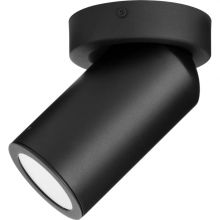  P550139-031-30 - 3" Black Surface Mount Modern Adjustable LED Cylinder