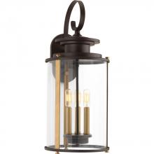  P560038-020 - Squire Collection Three-Light Large Wall Lantern