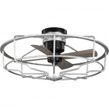  P250006-141 - Loring Collection 33" Four-Blade Galvanized Ceiling Fan