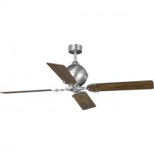  P250010-081 - Royer Collection 56" Four-Blade Antique Nickel Ceiling Fan