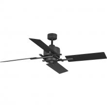  P250024-143 - Bedwin Collection 56" Four-Blade Graphite Ceiling Fan