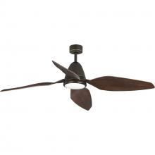  P250032-108-30 - Holland Collection 60" Four-Blade Oil Rubbed Bronze Ceiling Fan