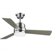  P2555-0930K - Trevina II Collection 44" Three-Blade Brushed Nickel Ceiling Fan
