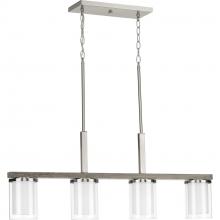  P400190-009 - Mast Collection Four-Light Linear Chandelier