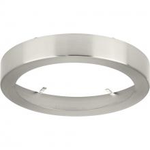  P860049-009 - Everlume Collection Brushed Nickel 7" Edgelit Round Trim Ring