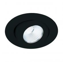  R2BRA-11-N930-BK - Ocularc 2.0 LED Round Adjustable Trim with Light Engine and New Construction or Remodel Housing