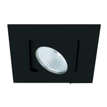  R2BSA-11-F927-BK - Ocularc 2.0 LED Square Adjustable Trim with Light Engine and New Construction or Remodel Housing