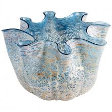  10879 - Meduse Vase | Blue -Large