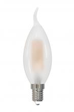  9694 - 3.74" M.O.L. Frost LED C11, E12, 2.5W, Dimmable, 3000K