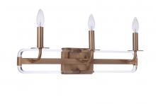  57703-SB - Graclyn 3 Light Vanity in Satin Brass