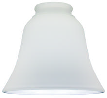  635WF - 2 1/4" Glass- White Frost, Bell