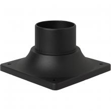  Z202-TB - Post Adapter Base for 3" Post Tops in Textured Black