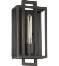  41561-ABZ - Cubic 1 Light Wall Sconce in Aged Bronze Brushed