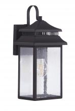  ZA3104-DBG - Crossbend 1 Light Small Outdoor Wall Lantern in Dark Bronze Gilded