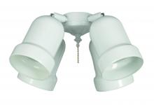  LK414-WW-LED - 4 Light Universal Adjustable Spotlight Light Kit in White