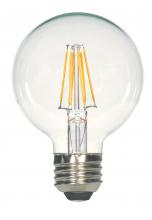  9651 - 4.72" M.O.L. Clear LED G25, E26, 8W, Dimmable, 2700K