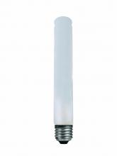  9690 - 7.28" M.O.L. Frost LED T9, E26, 4W, Dimmable, 3000K (Straight Filament)