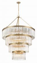  EMO-5409-MG - Emory 22 Light Modern Gold Chandelier