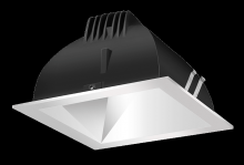 NDLED6SD-80YY-M-S - Recessed Downlights, 20 lumens, NDLED6SD, 6 inch square, universal dimming, 80 degree beam spread,