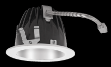  NDLED6RD-50N-M-W - RECESSED DOWNLIGHTS 20 LUMENS NDLED6RD 6 INCH ROUND UNIVERSAL DIMMING 50 DEGREE BEAM SPREAD 4000K