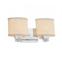  FAB-8472-30-CREM-CROM - Ardent 2-Light Bath Bar