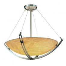  PNA-9721-35-BMBO-NCKL - 18" Pendant Bowl w/ Crossbar