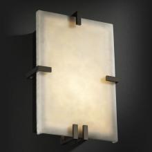  CLD-5551-CROM - Clips Rectangle Wall Sconce (ADA)