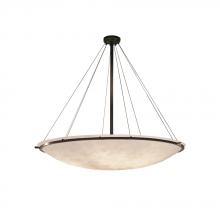  CLD-9699-35-DBRZ - 60" Round Pendant Bowl w/ Ring