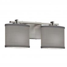  FAB-8442-30-GRAY-NCKL - Era 2-Light Bath Bar