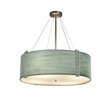  FAB-9517-GRAY-NCKL - Reveal 48" Drum Pendant