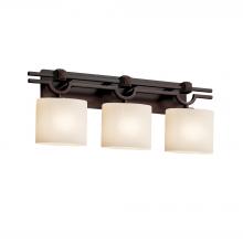  FSN-8503-30-OPAL-DBRZ - Argyle 3-Light Bath Bar