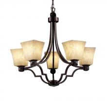  FSN-8500-20-OPAL-NCKL - Argyle 5-Light Chandelier