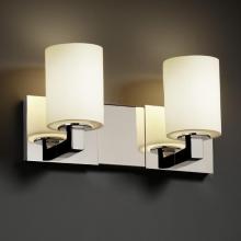  FSN-8922-30-OPAL-ABRS - Modular 2-Light Bath Bar