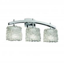 Justice Design Group GLA-8593-30-LACE-NCKL - Archway 3-Light Bath Bar