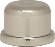  80/1182 - 1/2" Finial; Zinc Die Cast 1/4-28; Nickel Finish