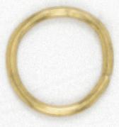  90/011 - Brass Plated Ring; 3/4"