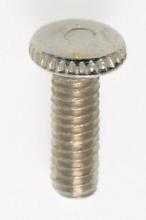  90/023 - Steel Knurled Head Thumb Screw; 8/32; 1/2" Length; Nickel Plated Finish
