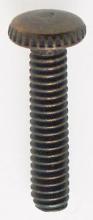  90/060 - Steel Knurled Head Thumb Screws; 8/32; 3/4" Length; Antique Brass Plated Finish