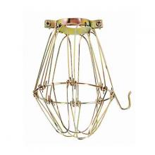  90/1310 - Light Bulb Cage; Brass Finish; 5-3/4" Height