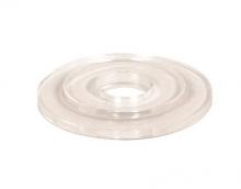  90/1429 - Plastic Crystal Washer; 1-1/4" Diameter With Lip; 1/8 IP Slip