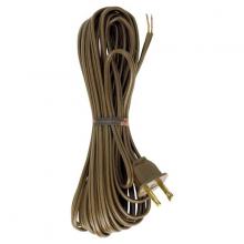  90/1535 - 18/2 SPT-1-105C All Cord Sets - Molded Plug - Tinned Tips 3/4" Strip with 2" Slit 100 Ctn.