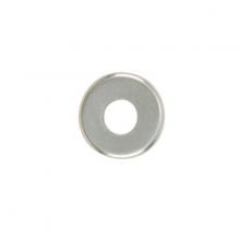  90/1661 - Steel Check Ring; Curled Edge; 1/8 IP Slip; Nickel Plated Finish; 1/2" Diameter