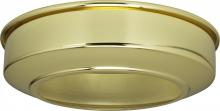  90/242 - Canopy Extension; Brass Finish; 5-3/4" Diameter; Fits 5" Canopy; 1-1/2" Extension
